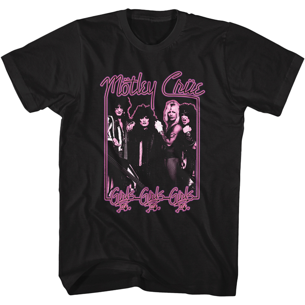 MOTLEY CRUE Girls Girls Girls T-Shirt