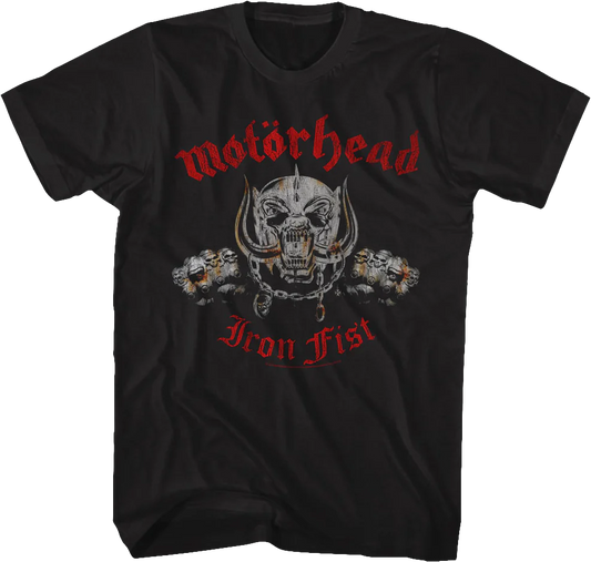 MOTORHEAD Iron Fist t-shirt