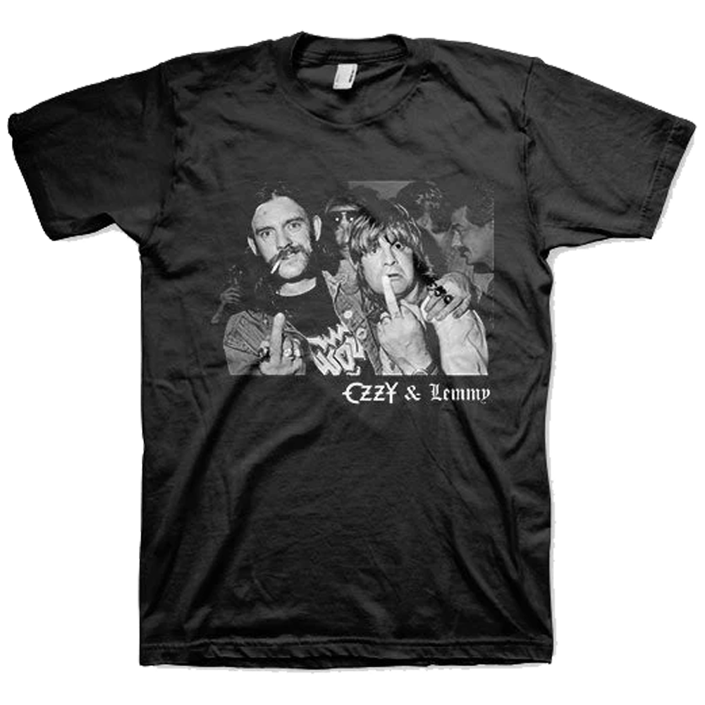 OZZY & LEMMY Vintage Photo T-Shirt