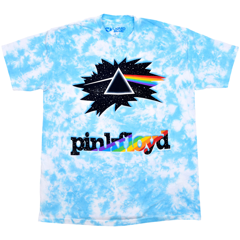 PINK FLOYD Vintage 1994 Dark Side of The Moon Tie-Dye T-Shirt