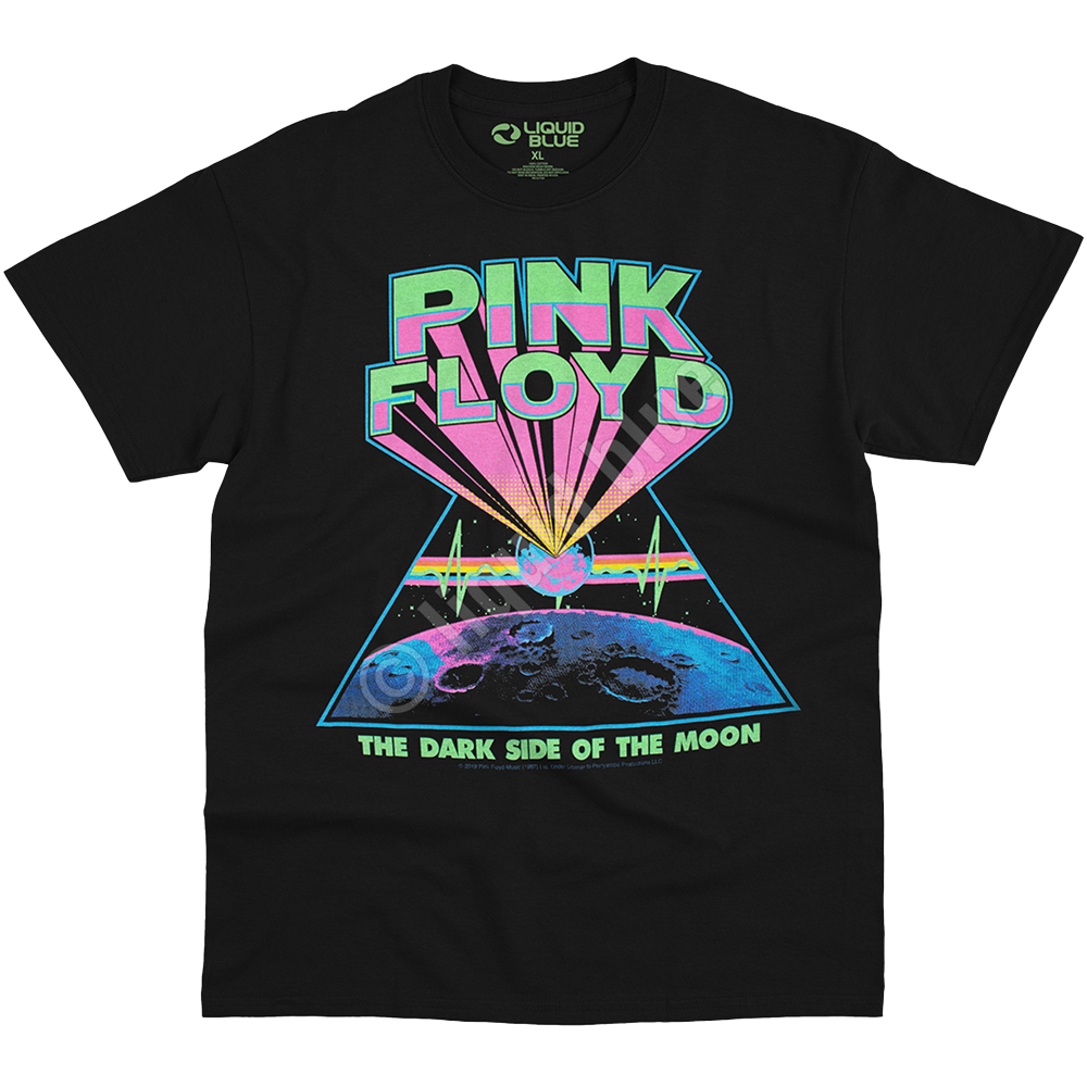 PINK FLOYD Dark Side of the Moon Blacklight T-Shirt