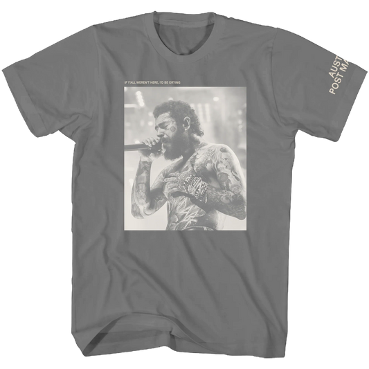 POST MALONE If Y'all Weren't Here I'd Be Crying 2023 Tour T-Shirt