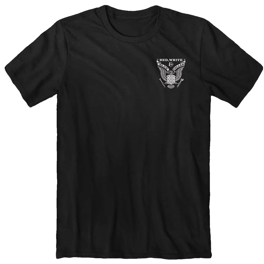 Red, White and Blue Collar Tractor T-Shirt