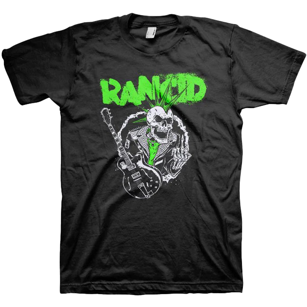 RANCID Skele Guitar T-Shirt