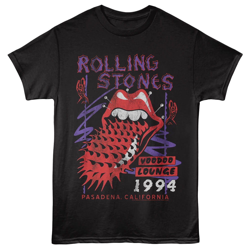 ROLLING STONES Vintage Voodoo Lounge Pasadena CA 1994 T-Shirt