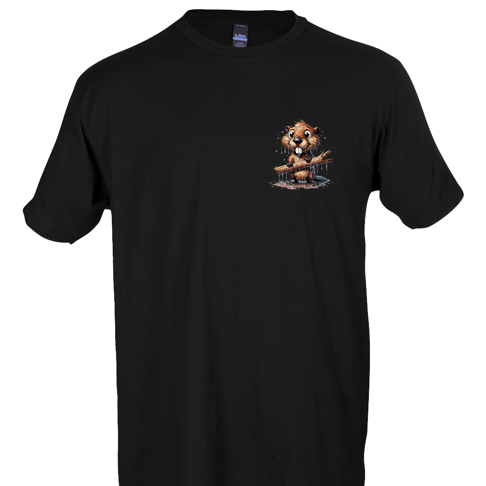 Soggy Beaver BBQ Funny Men T-Shirt