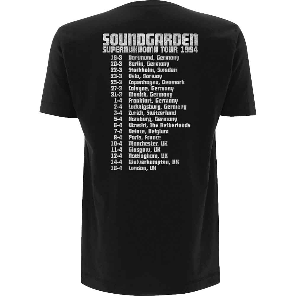 SOUNDGARDEN Superunkown Tour '94 Rare T-Shirt