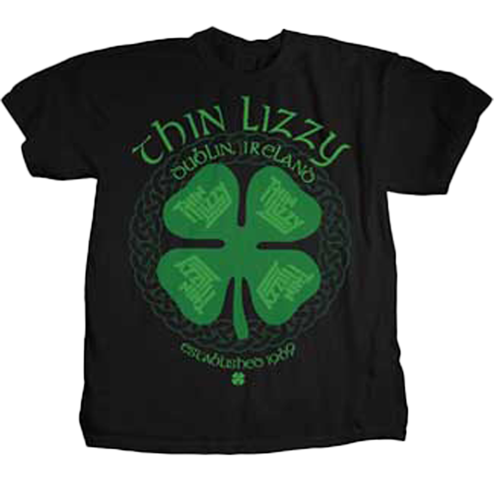 THIN LIZZY Vintage 1989 Four Leaf Clover T-Shirt
