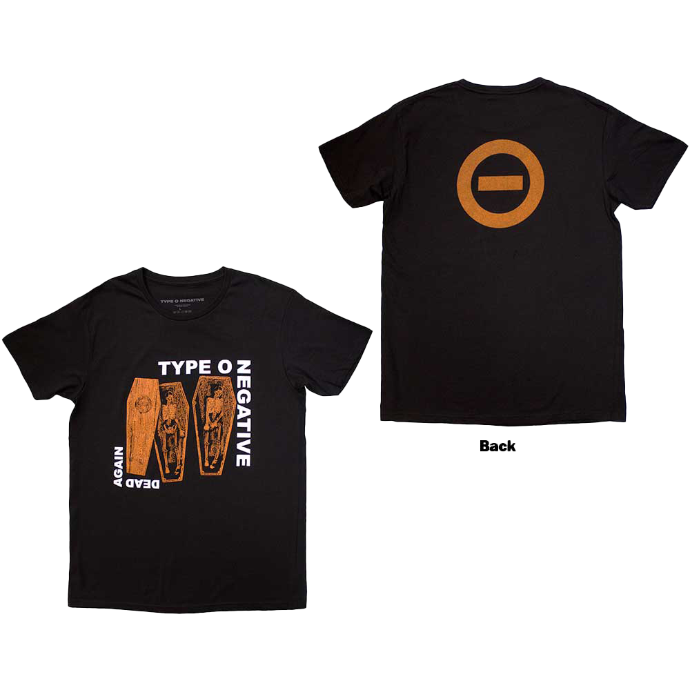 TYPE O NEGATIVE Dead Again Double Sided T-Shirt