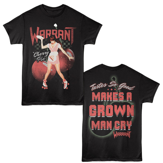 WARRANT Cherry Pie Double Sided T-Shirt