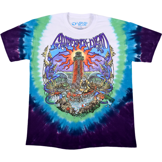 GRATEFUL DEAD Watch Tower Tie-Dye T-Shirt