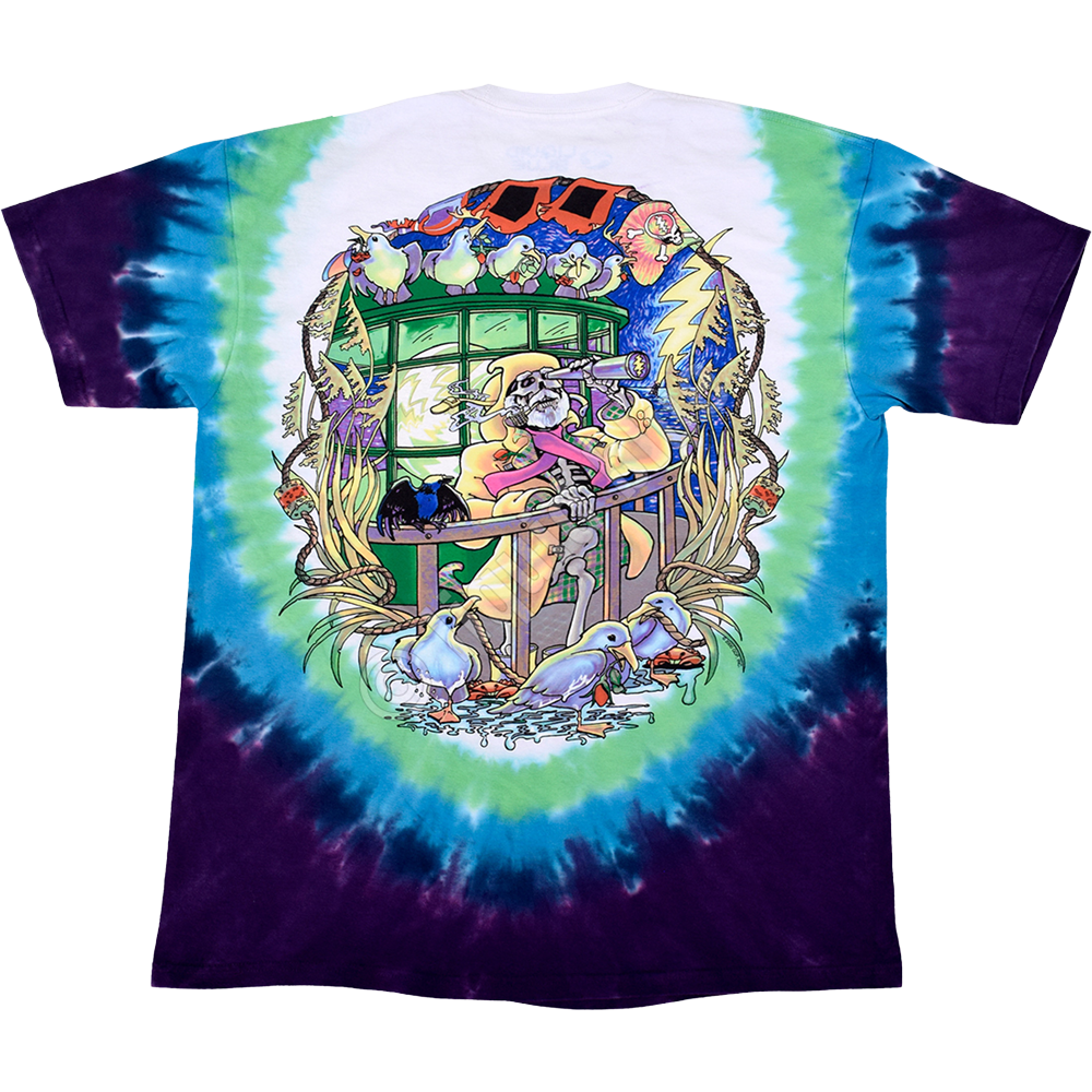 GRATEFUL DEAD Watch Tower Tie-Dye T-Shirt
