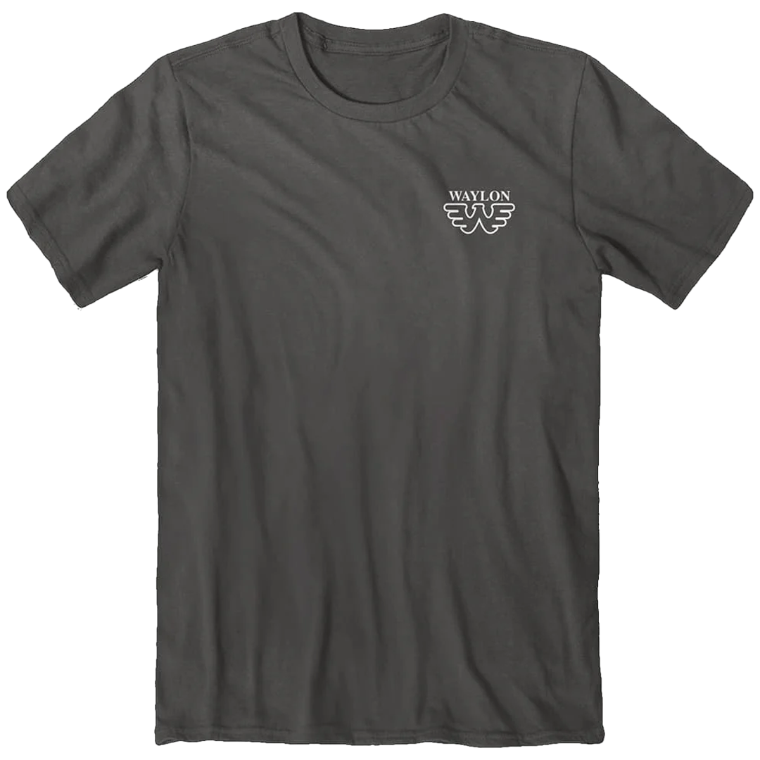 Waylon Jennings Big Guitar T-Shirt