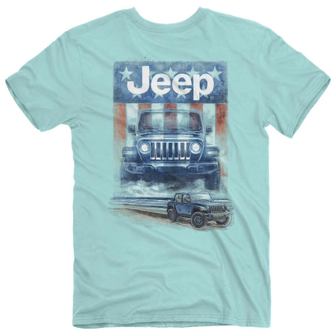 JEEP - USA Beach Ryder T-Shirt