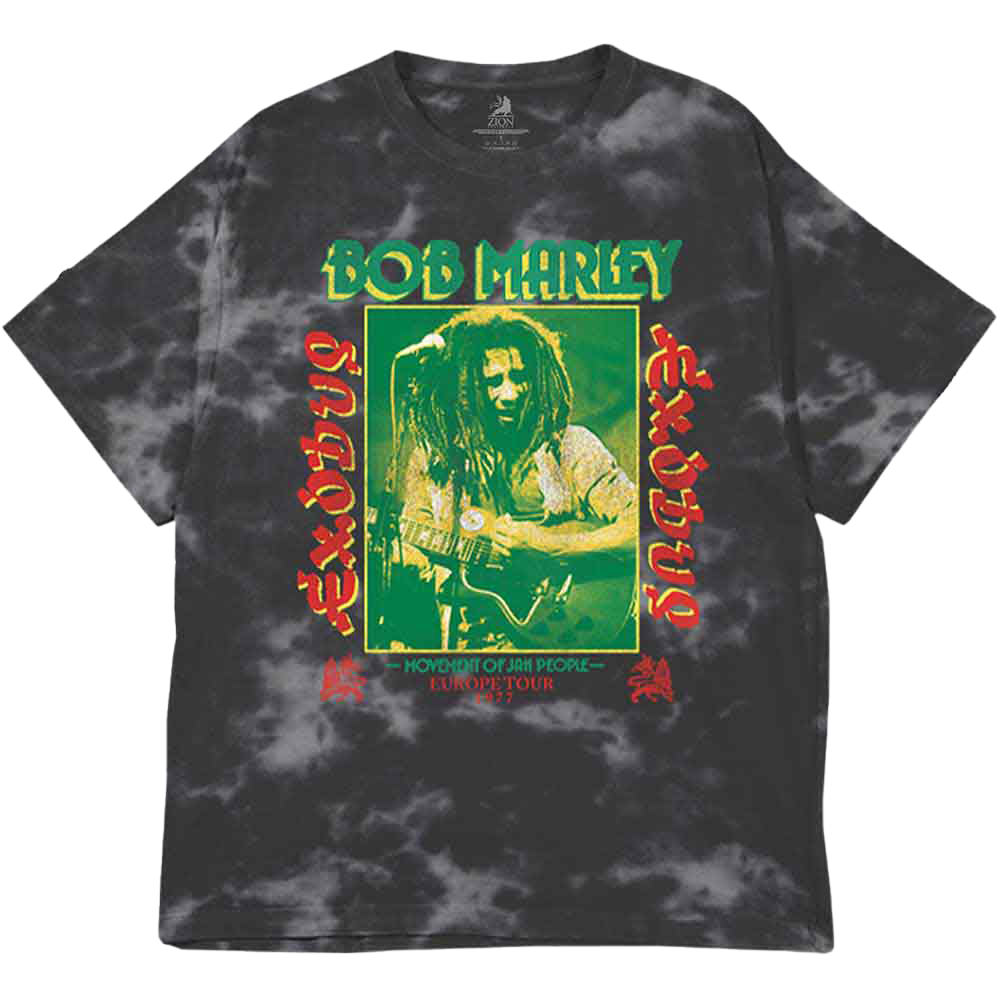 BOB MARLEY Exodus Tie Dye T-Shirt (Wash)