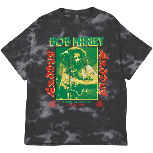 BOB MARLEY Exodus Tie Dye T-Shirt (Wash)