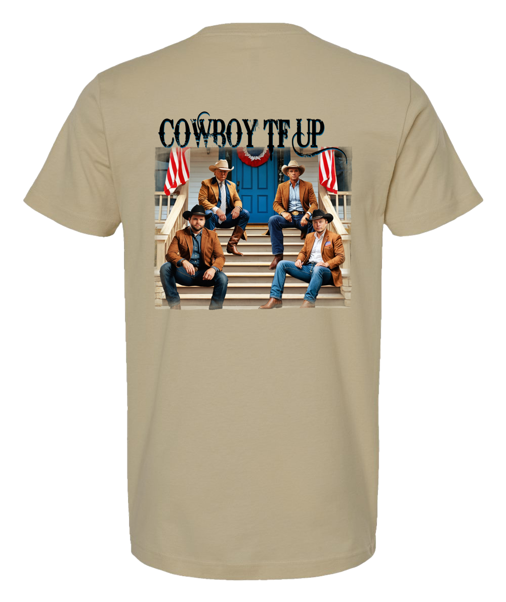 Cowboy TF Up Trump Team T-Shirt