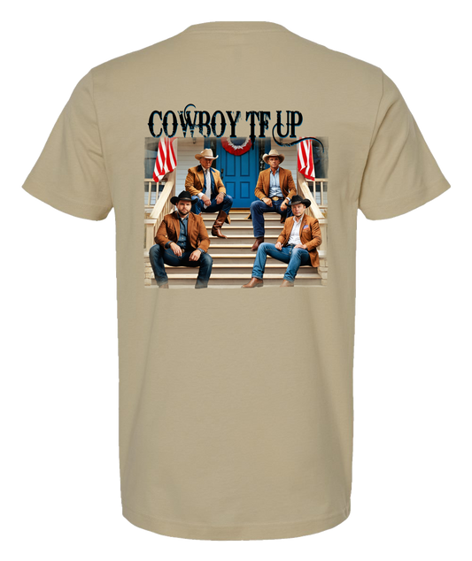 Cowboy TF Up Trump Team T-Shirt