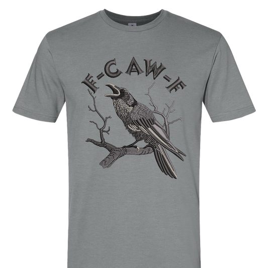 F-Caw-F Black Crow T-Shirt
