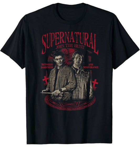 SUPERNATURAL Between darkness and deliverance t-shirt