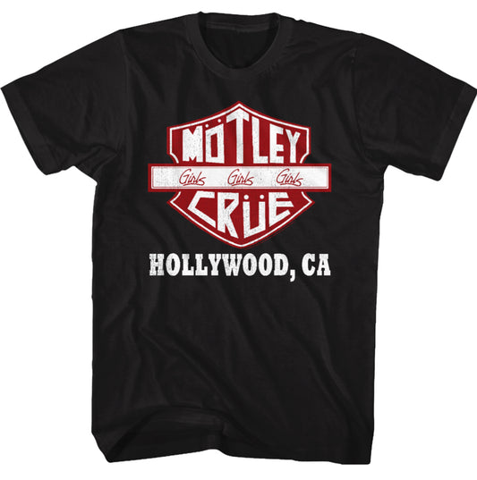 MOTLEY CRUE Vintage HD Hollywood, CA t-shirt