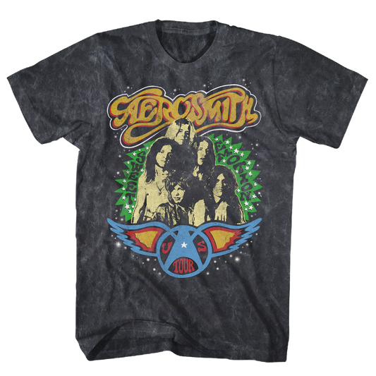 AEROSMITH Sweet Emotion US Tour Acid Wash  T-Shirt