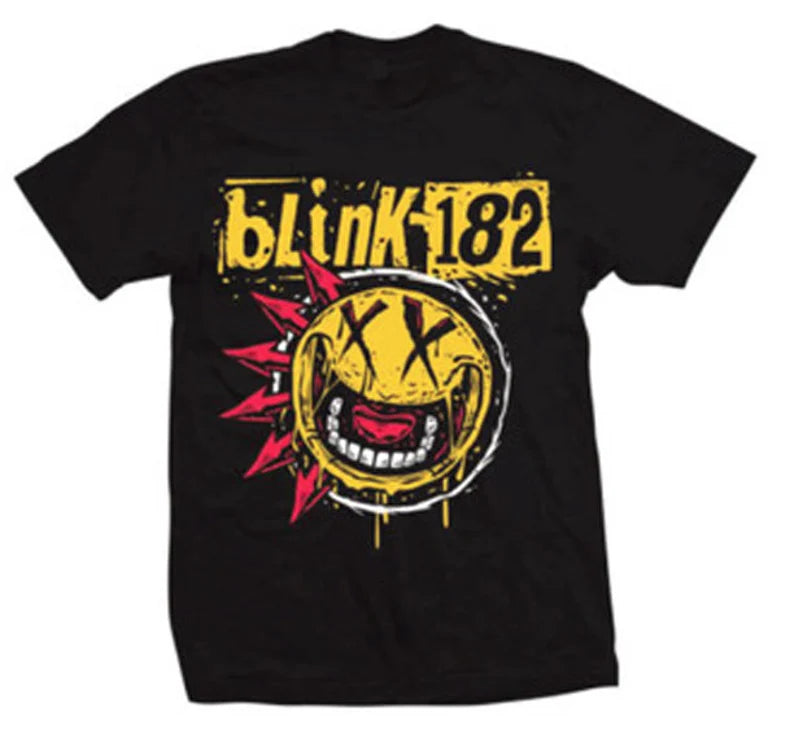 BLINK 182 Punk Smiley T-Shirt