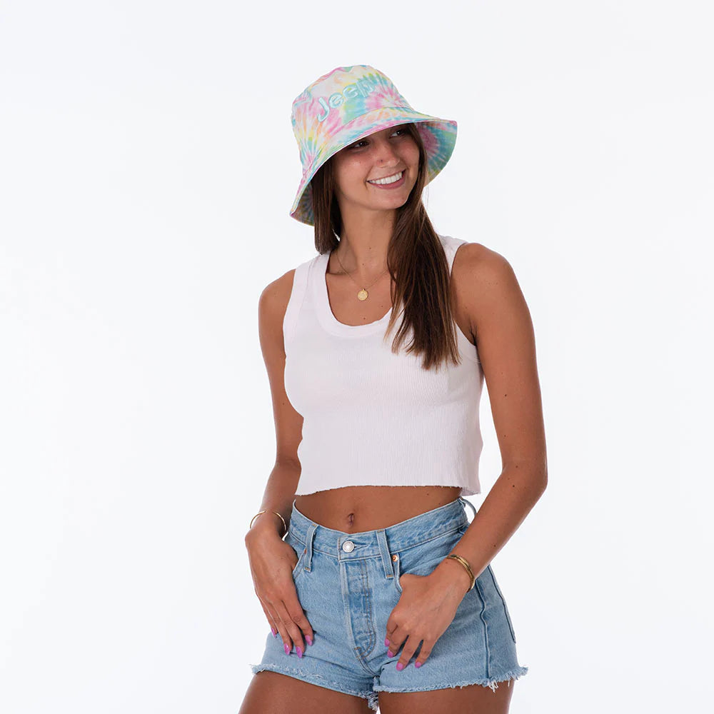 TIE DYE JEEP Bucket hat