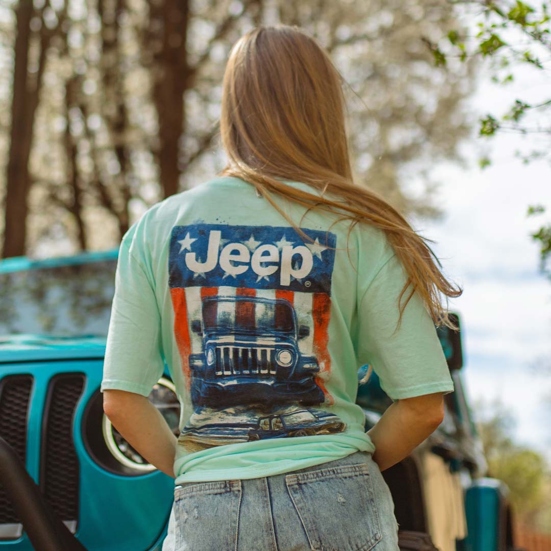 JEEP - USA Beach Ryder T-Shirt