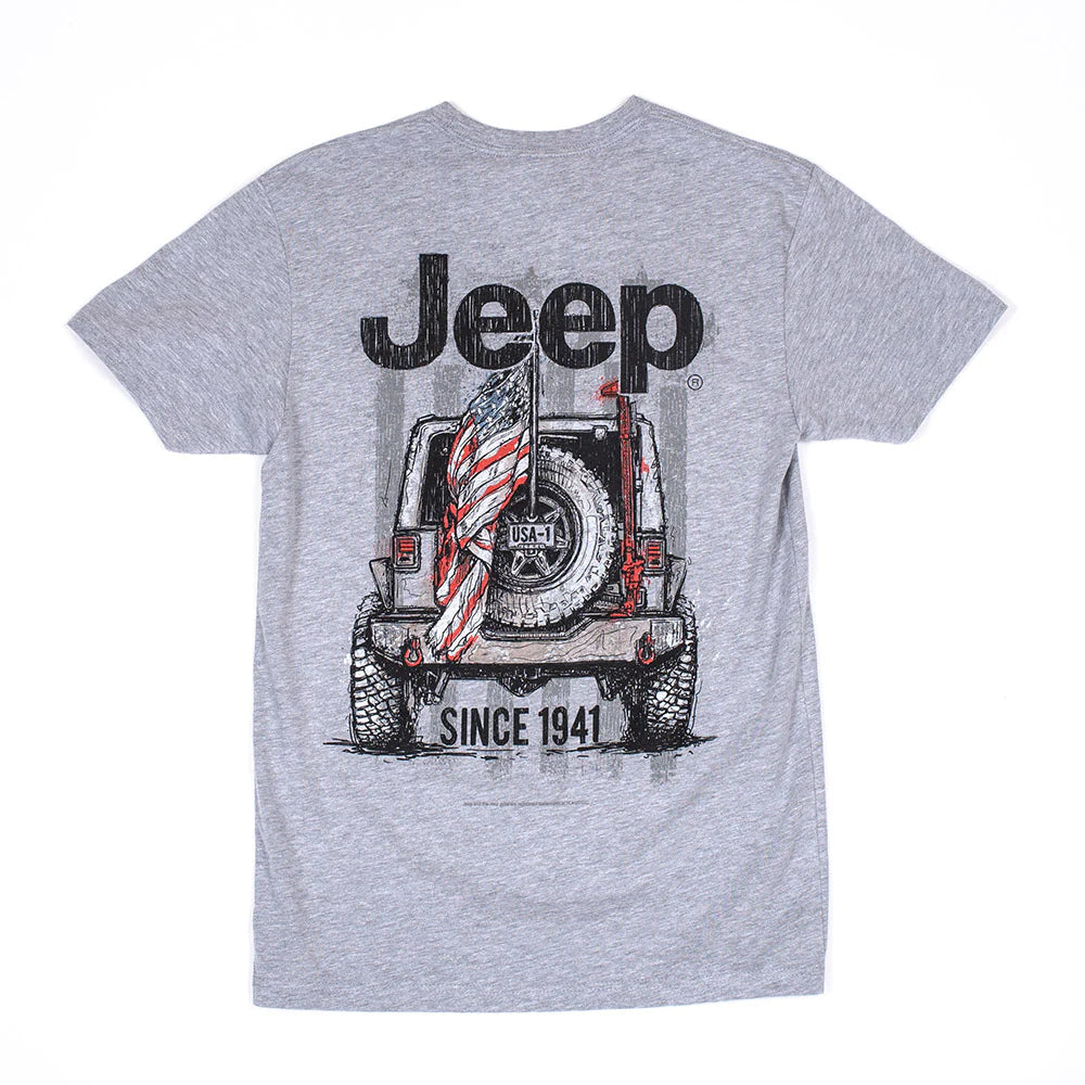 JEEP USA Flag t-shirt