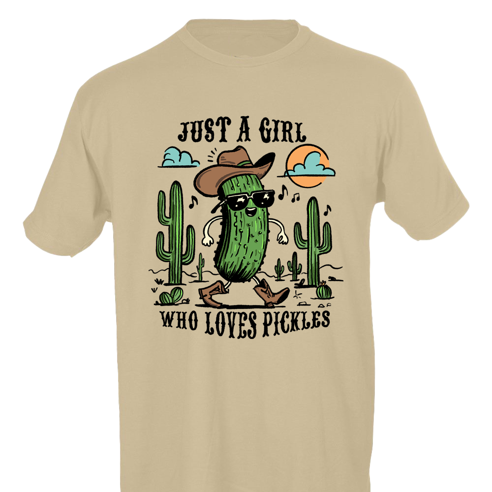 Just a girl who loves pickles T-Shirt