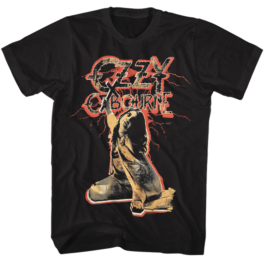 OZZY OSBOURNE Vintage Blizzard Of Ozz 1980 Album Cover T-Shirt