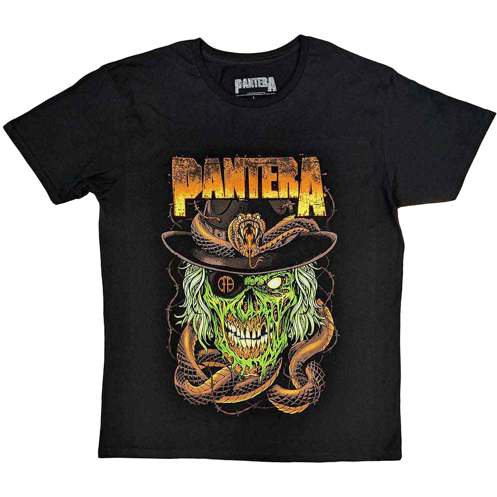 PANTERA Snake and Skull T-Shirt