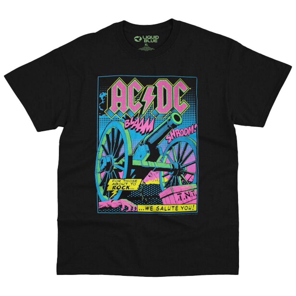 AC/DC TNT Blacklight t-shirt