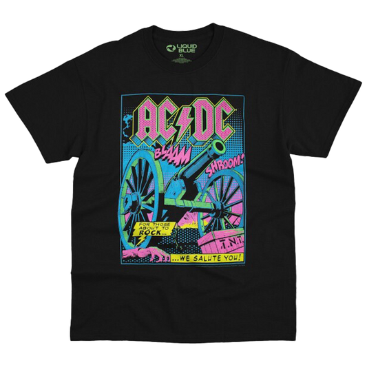 AC/DC TNT Blacklight t-shirt