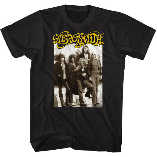 AEROSMITH Eurofest Private Jet Photo t-shirt