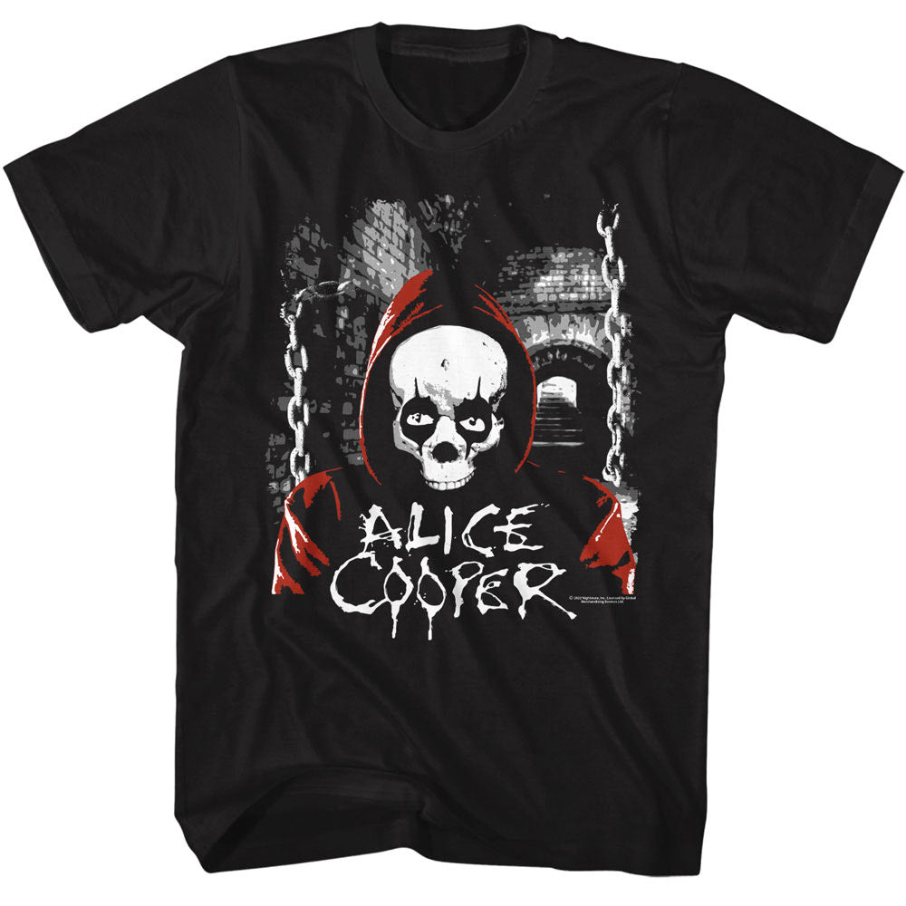 ALICE COOPER Hooded Scull T-Shirt