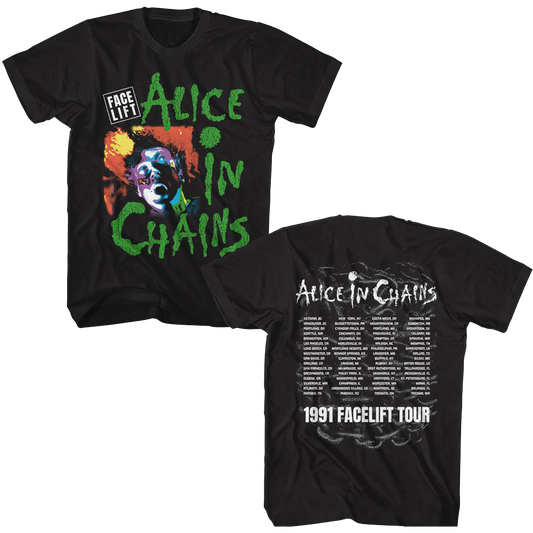 ALICE IN CHAINS Facelift Tour 1991 T-Shirt