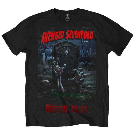 AVENGED SEVENFOLD Buried Alive Tour 2012 T-Shirt