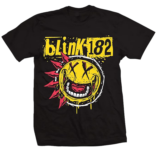 BLINK-182 Punk Smiley T-Shirt