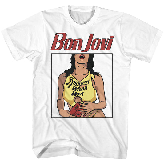 BON JOVI Slippery When Wet T-Shirt