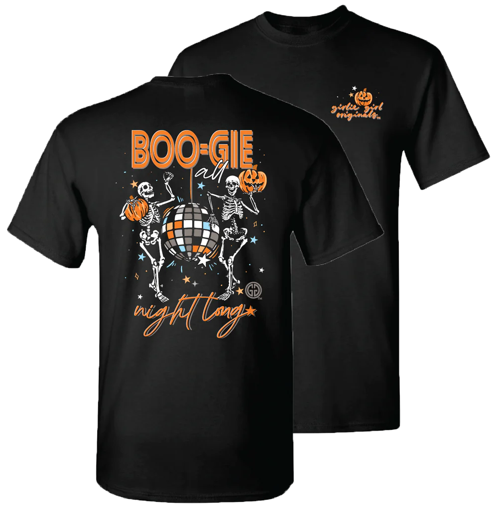 Boo-gie all night long t-shirt