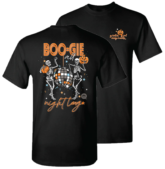 Boo-gie all night long t-shirt