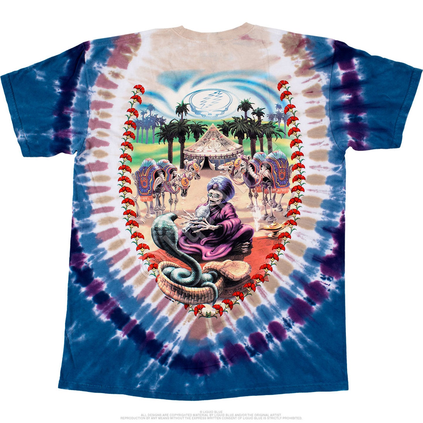 GRATEFUL DEAD Carpet Ride Tie-Dye T-Shirt