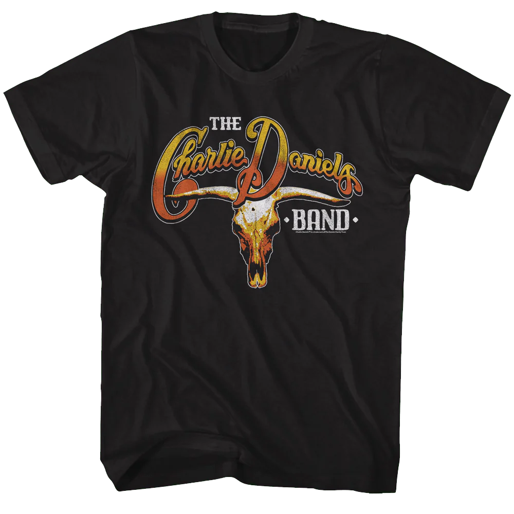 Charlie Daniels Band Skull and Logo T-Shirt