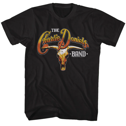 Charlie Daniels Band Skull and Logo T-Shirt