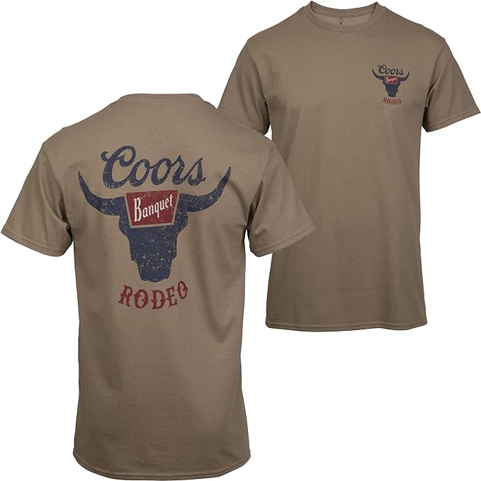 COORS Banquet Rodeo Tan T-Shirt