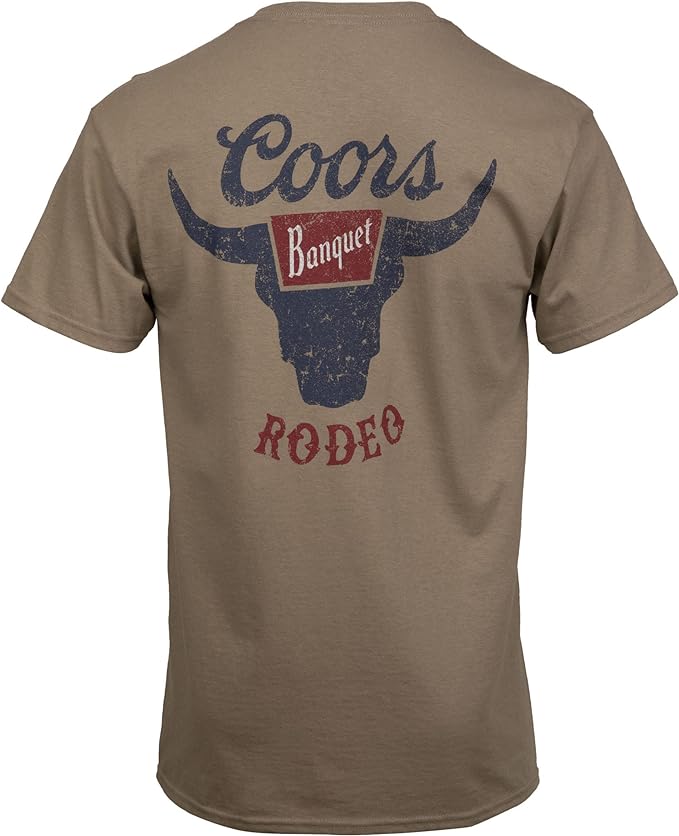 COORS Banquet Rodeo Tan T-Shirt