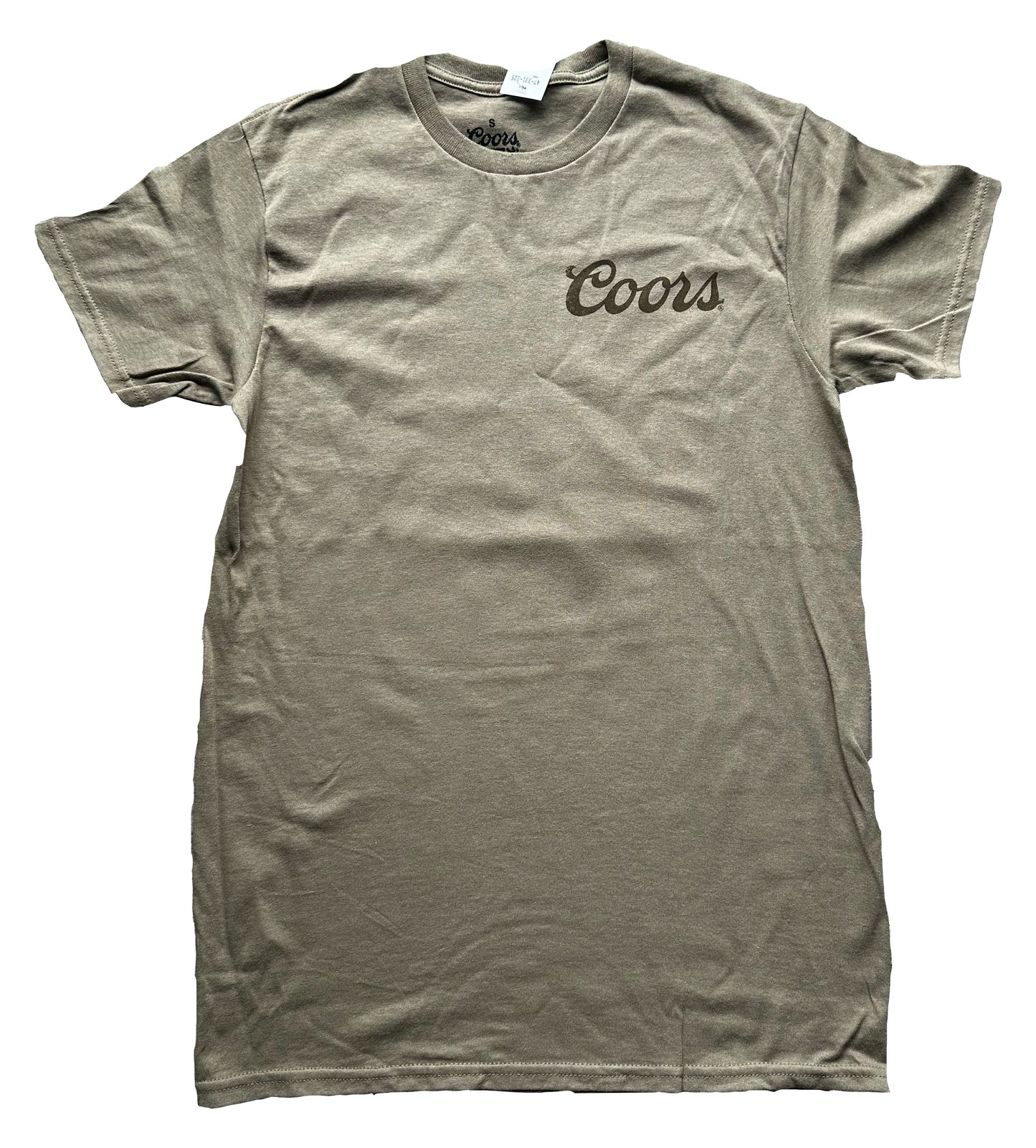 COORS Banquet Bull Rider Tan T-Shirt