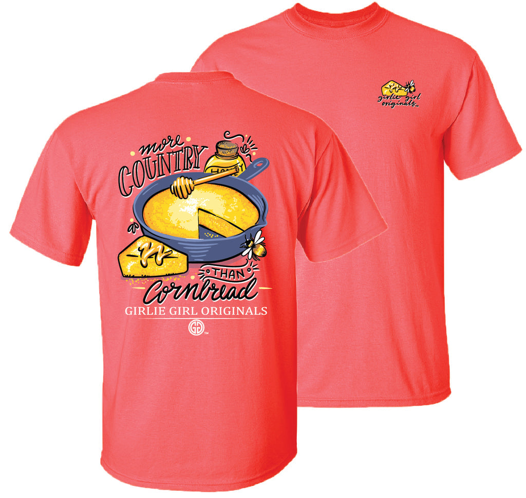 More country than cornbread t-shirt